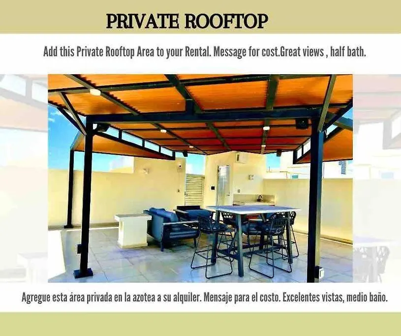 Cancun 2 Bedroom Condo, Pool, Great Wifi & Tvs